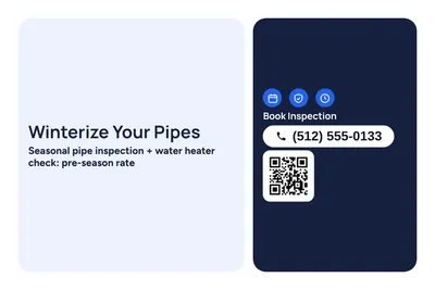 Modern · Checklist: Winterize Your Pipes