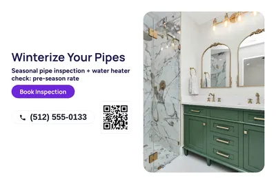 Modern · Split: Winterize Your Pipes