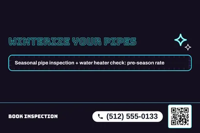 Neon night · Checklist: Winterize Your Pipes