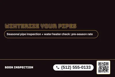 Neon night · Offer Menu: Winterize Your Pipes