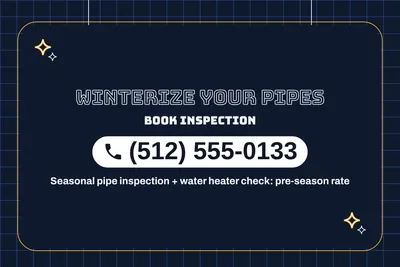 Neon night · Phone Billboard: Winterize Your Pipes