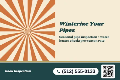 Retro 70s · Big Offer: Winterize Your Pipes