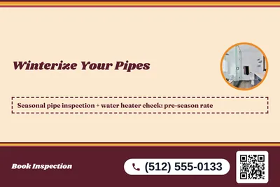 Retro 70s · Coupon: Winterize Your Pipes