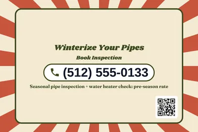 Retro 70s · Phone Billboard: Winterize Your Pipes