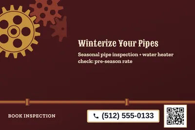 Steampunk · Big Offer: Winterize Your Pipes
