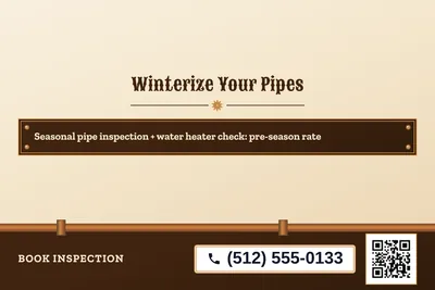 Steampunk · Offer Menu: Winterize Your Pipes