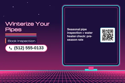 Synthwave · Checklist: Winterize Your Pipes