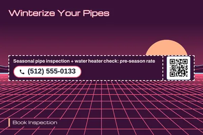 Synthwave · Coupon: Winterize Your Pipes