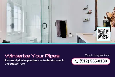 Synthwave · Photo Hero: Winterize Your Pipes