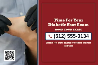 Vintage Americana · Phone Billboard: Time For Your Diabetic Foot Exam