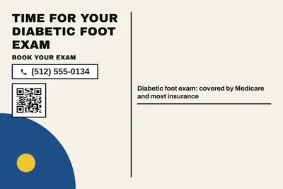 Bauhaus · Checklist: Time For Your Diabetic Foot Exam