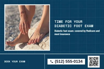 Blueprint · Split: Time For Your Diabetic Foot Exam