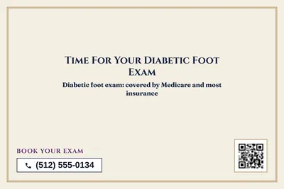 Classic · Big Offer: Time For Your Diabetic Foot Exam