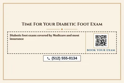 Classic · Coupon: Time For Your Diabetic Foot Exam