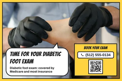 Comic pop · Photo Hero: Time For Your Diabetic Foot Exam