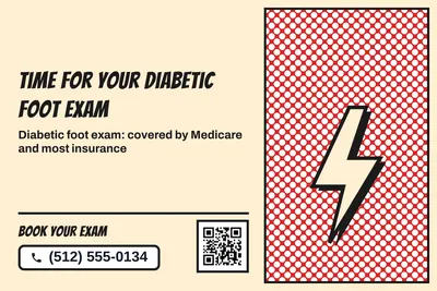 Comic pop · Split: Time For Your Diabetic Foot Exam