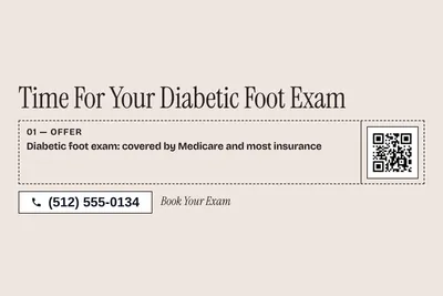 Contemporary · Coupon: Time For Your Diabetic Foot Exam