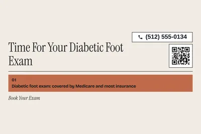 Contemporary · Offer Menu: Time For Your Diabetic Foot Exam