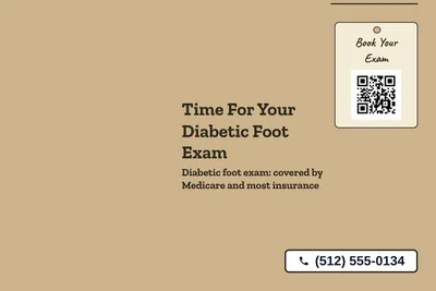 Kraft and stamp · Big Offer: Time For Your Diabetic Foot Exam