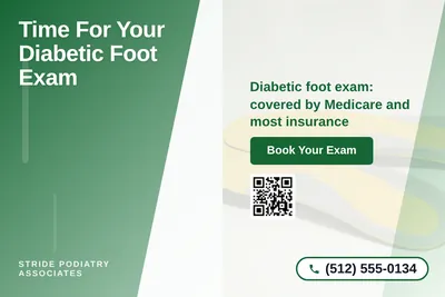 Modern Gradient · Diagonal Split: Time For Your Diabetic Foot Exam