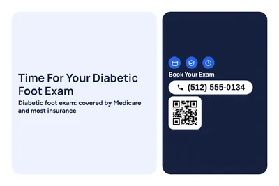 Modern · Checklist: Time For Your Diabetic Foot Exam