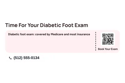 Modern · Coupon: Time For Your Diabetic Foot Exam