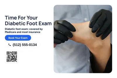 Modern · Photo Hero: Time For Your Diabetic Foot Exam