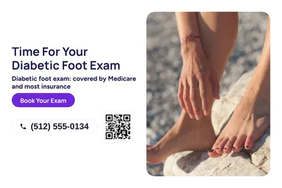 Modern · Split: Time For Your Diabetic Foot Exam