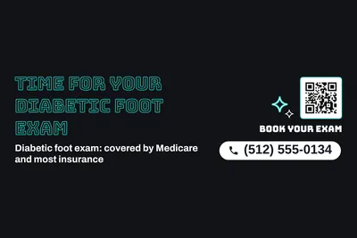 Neon night · Big Offer: Time For Your Diabetic Foot Exam