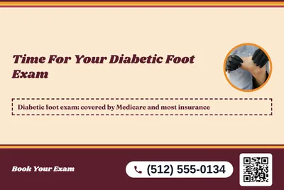 Retro 70s · Coupon: Time For Your Diabetic Foot Exam