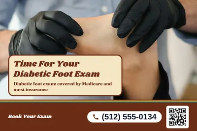 Retro 70s · Photo Hero: Time For Your Diabetic Foot Exam