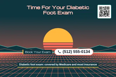 Synthwave · Big Offer: Time For Your Diabetic Foot Exam