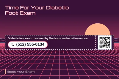 Synthwave · Coupon: Time For Your Diabetic Foot Exam