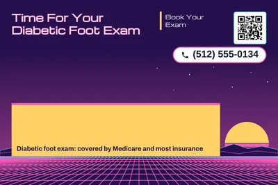 Synthwave · Offer Menu: Time For Your Diabetic Foot Exam