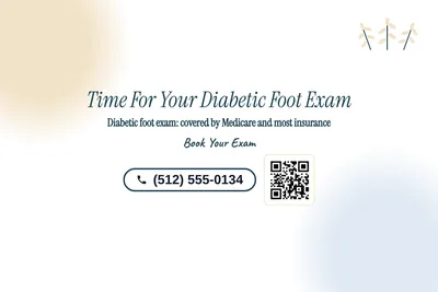 Soft watercolour · Big Offer: Time For Your Diabetic Foot Exam