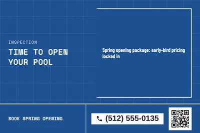 Blueprint · Checklist: Time To Open Your Pool