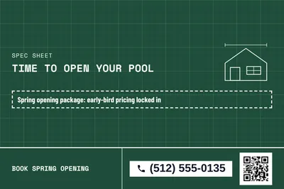 Blueprint · Coupon: Time To Open Your Pool