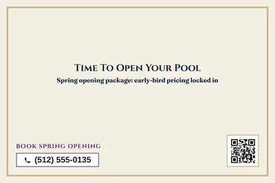 Classic · Big Offer: Time To Open Your Pool