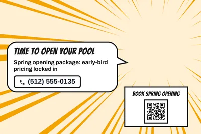 Comic pop · Big Offer: Time To Open Your Pool