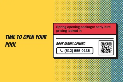 Comic pop · Checklist: Time To Open Your Pool
