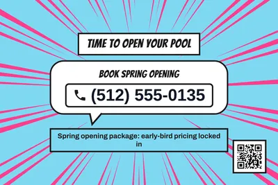 Comic pop · Phone Billboard: Time To Open Your Pool