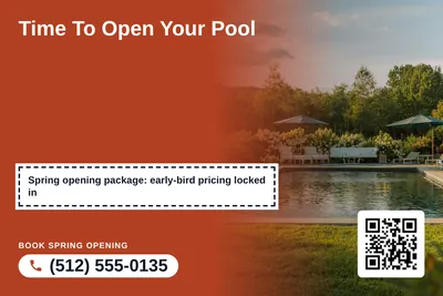 Local Offer · Coupon: Time To Open Your Pool