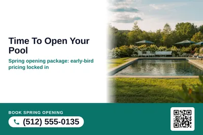 Local Offer · Seal and Photo: Time To Open Your Pool
