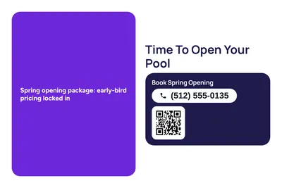 Modern · Big Offer: Time To Open Your Pool