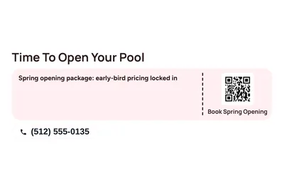 Modern · Coupon: Time To Open Your Pool