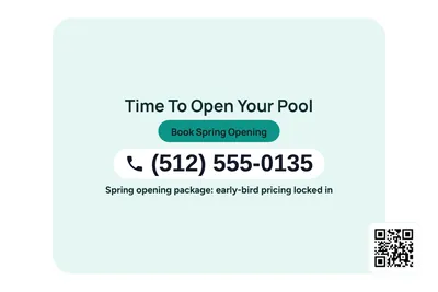Modern · Phone Billboard: Time To Open Your Pool