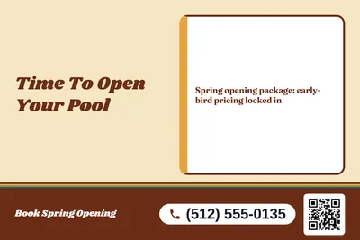 Retro 70s · Checklist: Time To Open Your Pool