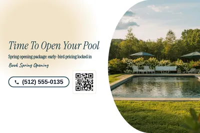 Soft watercolour · Split: Time To Open Your Pool