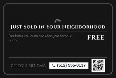 Art deco · Offer Menu: Just Sold in Your Neighborhood