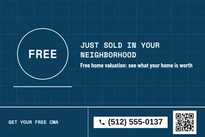 Blueprint · Big Offer: Just Sold in Your Neighborhood